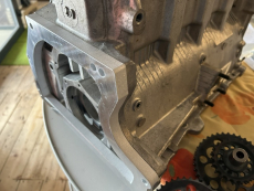 Flanschplatte für Motorblock Alfa 155 - NORD Umbau Flanschplatte für Motorblock Alfa 155 - NORD Umbau