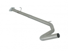 Mittelrohr Gruppe N in Edelstahl