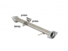 Partikelfilter-Ersatzrohr Gruppe N in Edelstahl