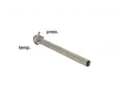 2. Kat-Ersatzrohr + Partikelfilter-Ersatzrohr Gruppe N in Edelstahl