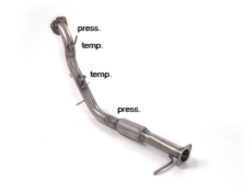 Kat-Ersatzrohr + Partikelfilter-Ersatzrohr Gruppe N in Edelstahl  Programmierung des Steuergeräts erforderlich