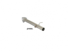 Stainless steel particulate filter replacement pipe group n Requires ECU remap