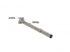 Partikelfilter-Ersatzrohr Gruppe N in Edelstahl - mot.186A9000 (1910cc) Euro4