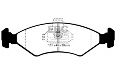 Yellowstuff Bremsbeläge Ford