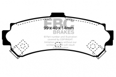 Greenstuff Bremsbeläge Nissan