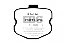 Yellowstuff Bremsbeläge Chevrolet