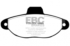 Greenstuff Bremsbeläge Fiat, Ford