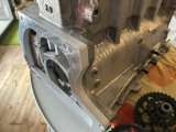 Flanschplatte für Motorblock Alfa 155 - NORD Umbau
