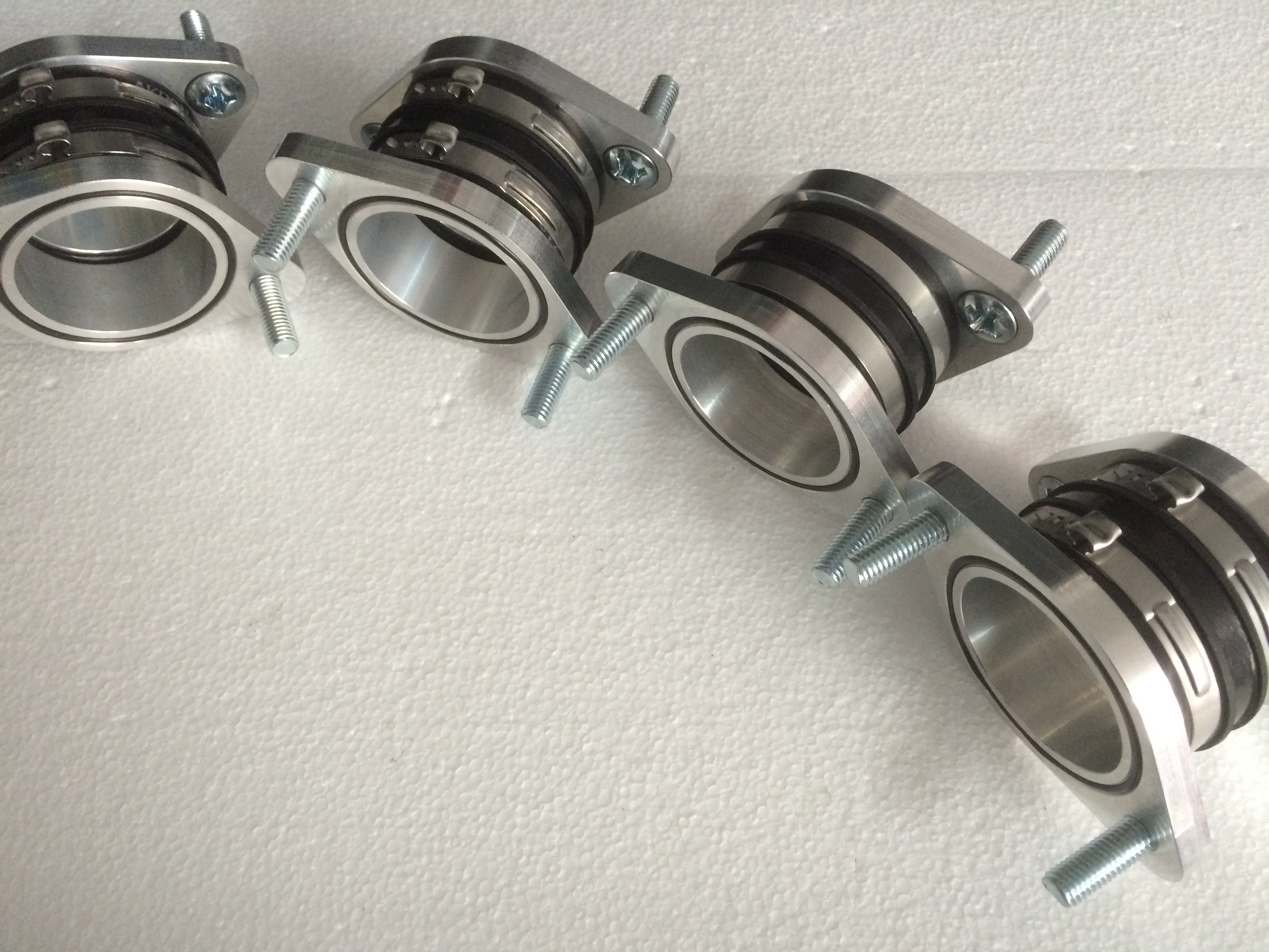 Aluminium Ansaugflansch d 40