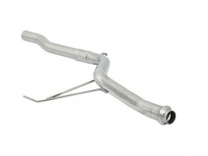 Mittelrohr Gruppe N in Edelstahl