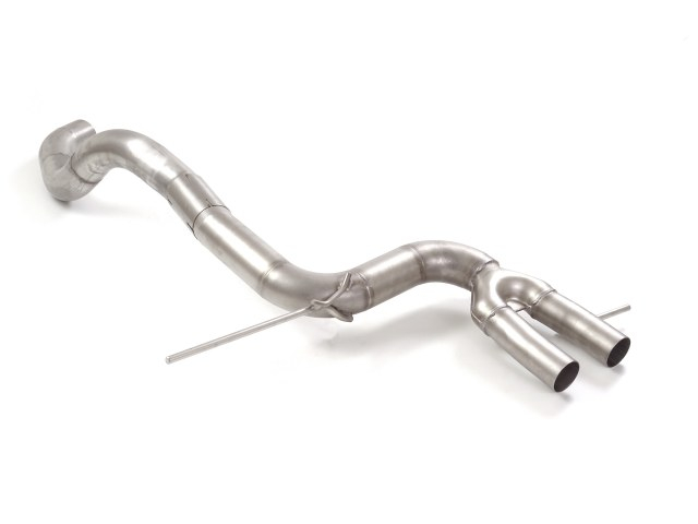 Stainless steel rear tube group N Oversized exhaust pipe diameter 76 mm