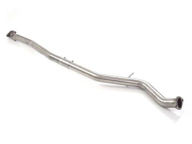 Mittelrohr Gruppe N in Edelstahl  Vergrößerter Rohrdurchmesser 60 mm 