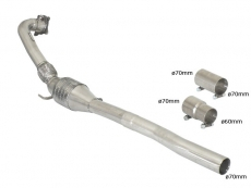 Metallkat 200cpsi - Vergrößerter Rohrdurchmesser 70 mm