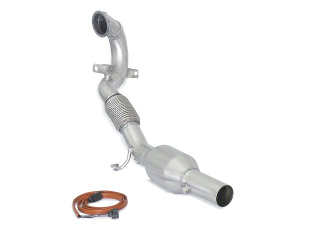 Metallic catalyst 200cpsi Oversized exhaust pipe diameter 70 mm Requires ECU remap 