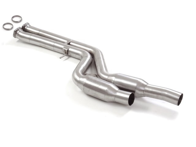 Metallic catalysts 200cpsi left/right Oversized exhaust pipe diameter 70 mm