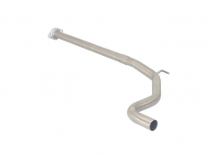 Mittelrohr Gruppe N in Edelstahl - Vergrößerter Rohrdurchmesser 60 mm