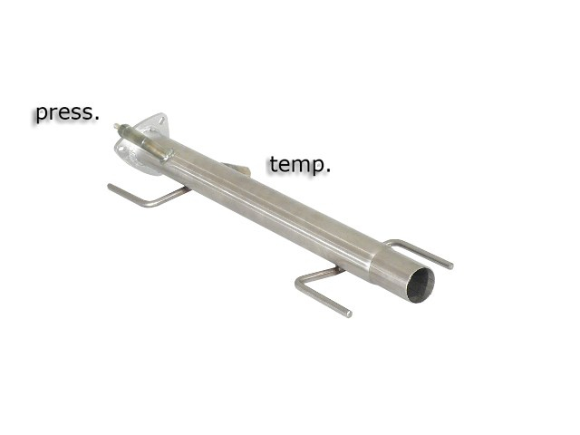 2. Kat-Ersatzrohr + Partikelfilter-Ersatzrohr Gruppe N in Edelstahl Programmierung des Steuergeräts erforderlich