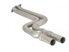 Mittelrohr Gruppe N in Edelstahl