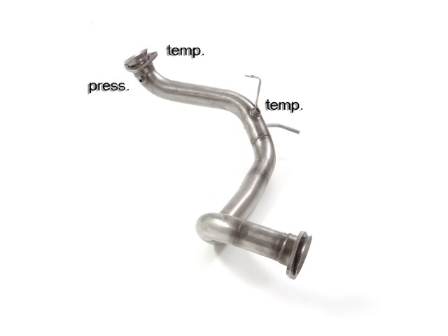 Stainless steel particulate filter replacement pipe group n    Requires ECU remap