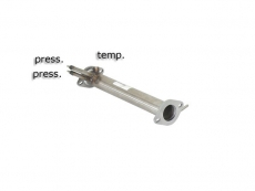 Partikelfilter-Ersatzrohr Gruppe N in Edelstahl - mot.QXBA (1997cc) Euro4