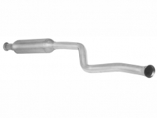 Mittelschalldämpfer in Edelstahl