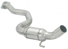 Stainless steel centre silencer