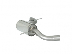 Stainless steel centre silencer