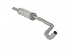 Mittelschalldämpfer in Edelstahl