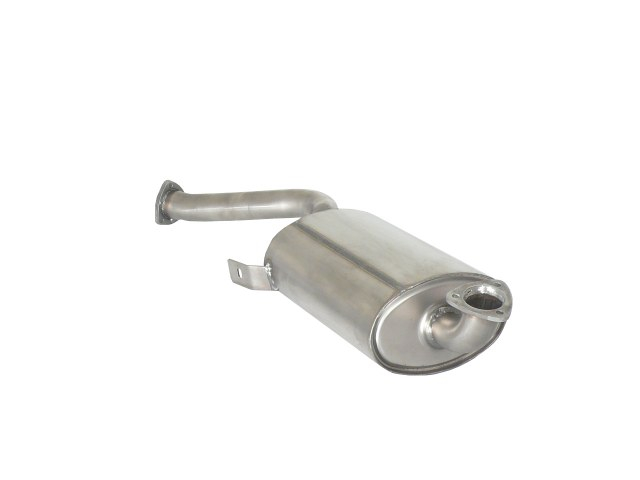 Stainless steel centre silencer