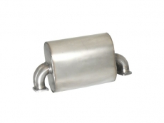 Endschalldämpfer in Edelstahl