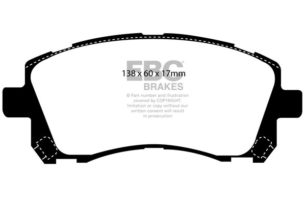 Blackstuff Bremsbeläge Subaru Blackstuff Bremsbeläge Subaru