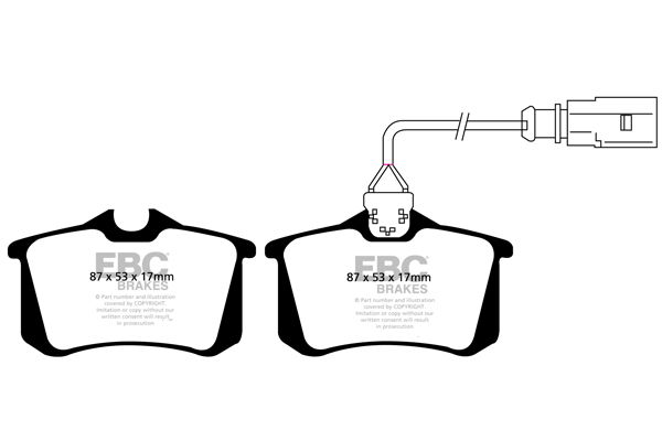 Redstuff Bremsbeläge Audi