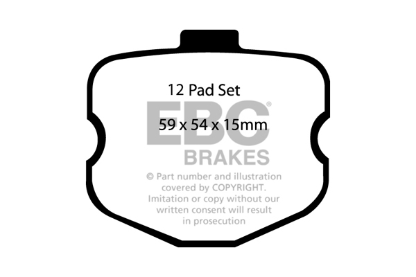 Yellowstuff Bremsbeläge Chevrolet Yellowstuff Bremsbeläge Chevrolet