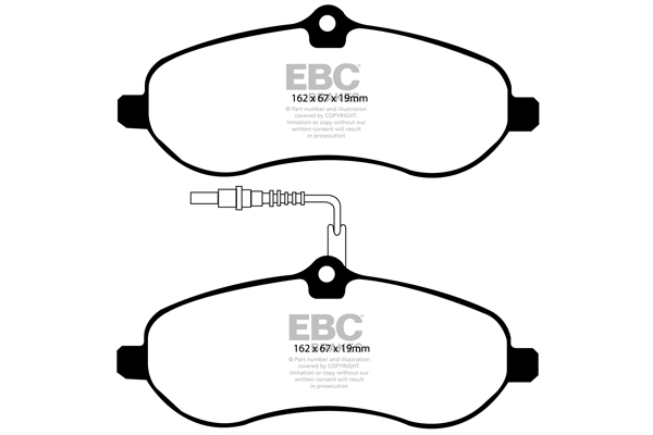 Carbon Bremsbeläge Citroen, Fiat, Peugeot, Toyota