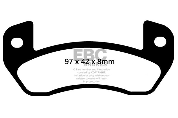 Blackstuff Bremsbeläge Axiam-Mega, Ligier Blackstuff Bremsbeläge Axiam-Mega, Ligier