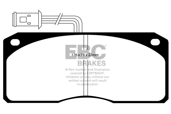 Blackstuff Bremsbeläge Ford