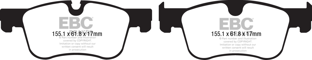 Blackstuff Bremsbeläge