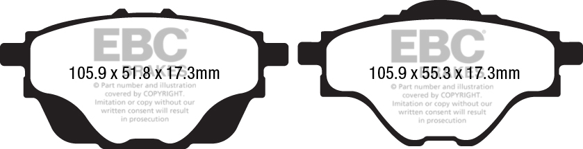 Blackstuff Bremsbeläge Blackstuff Bremsbeläge