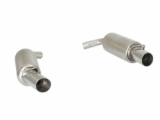 Endschalldämpfer in Edelstahl rechts/links mit je ER 90 mm rund Sport Line