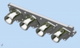 Ansaugbrücke Alfa 155 Twin Spark - für NORD Motoren Umbau