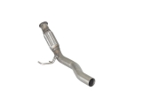 Stainless steel front pipe with flexible - Vlave must be programmed out from the ECU  Only for version without SCR / AdBlue