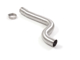 Stainless steel front pipe Oversized exhaust pipe diameter 70 mm